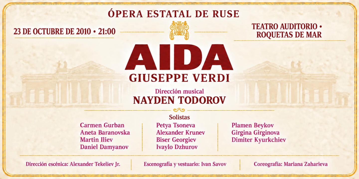 Event banner: Aida (23.10.2010)