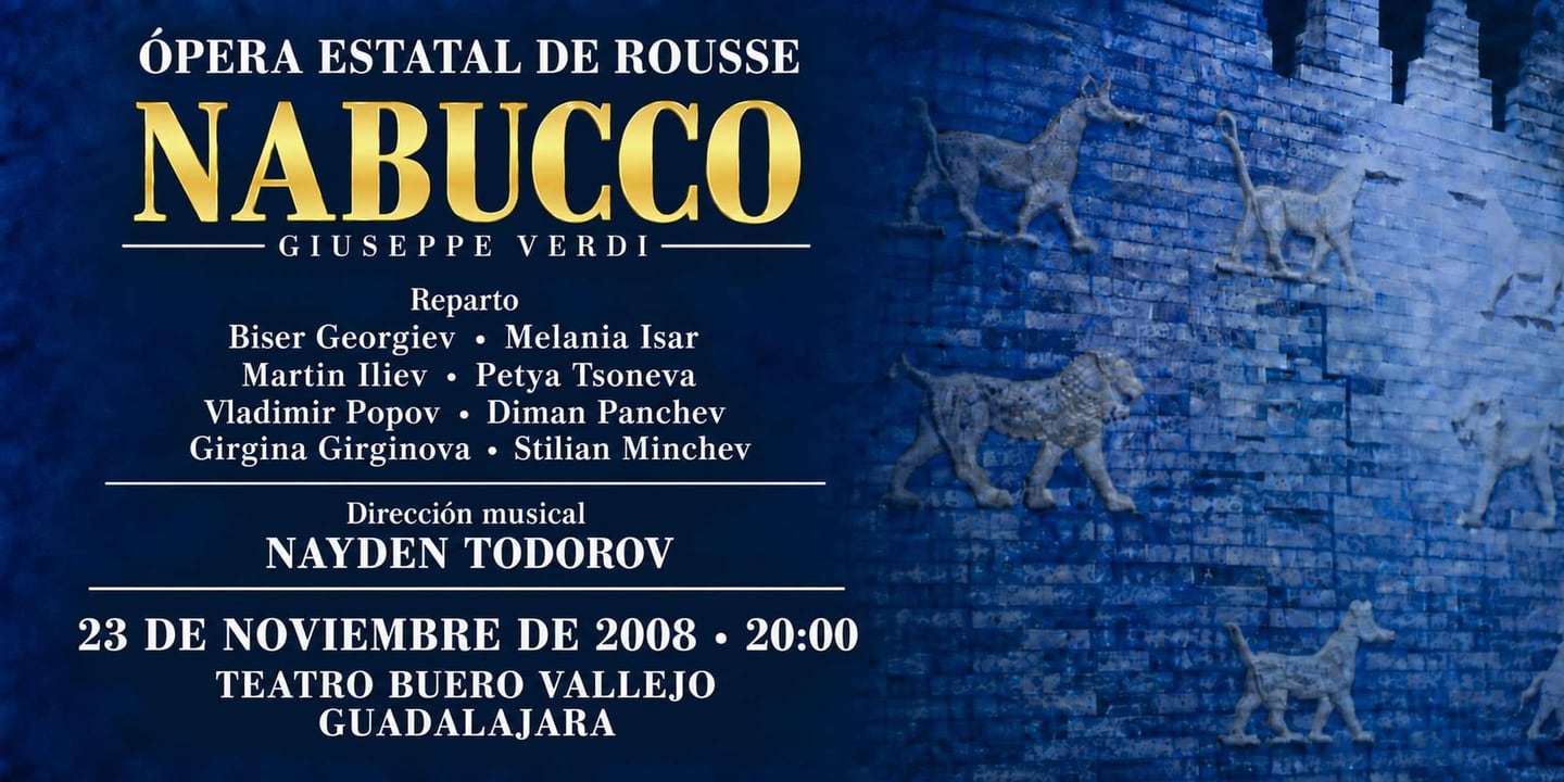Event banner: Nabucco by Verdi (23.11.2008)