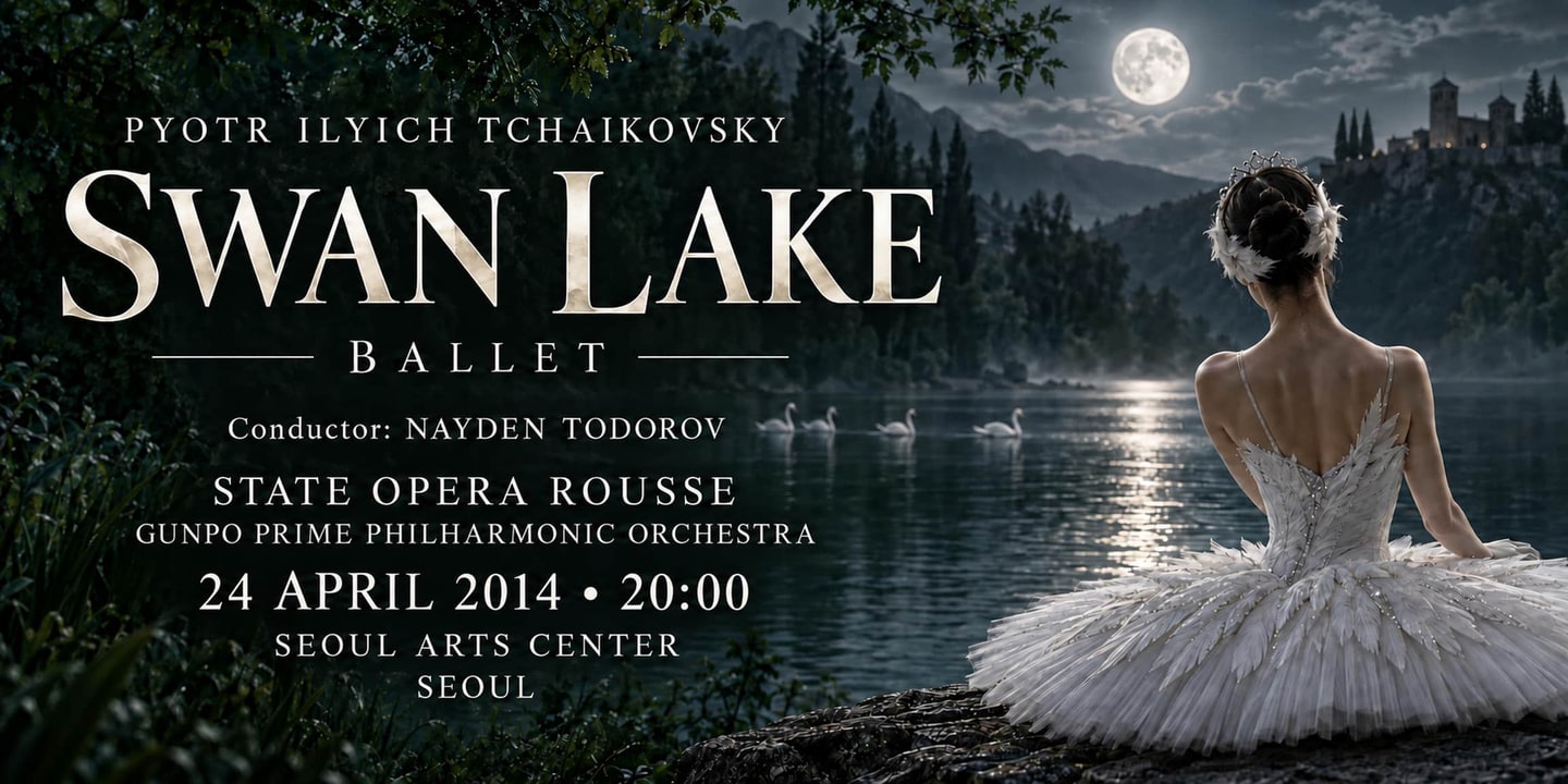 Event banner: Swan lake (24.04.2014)
