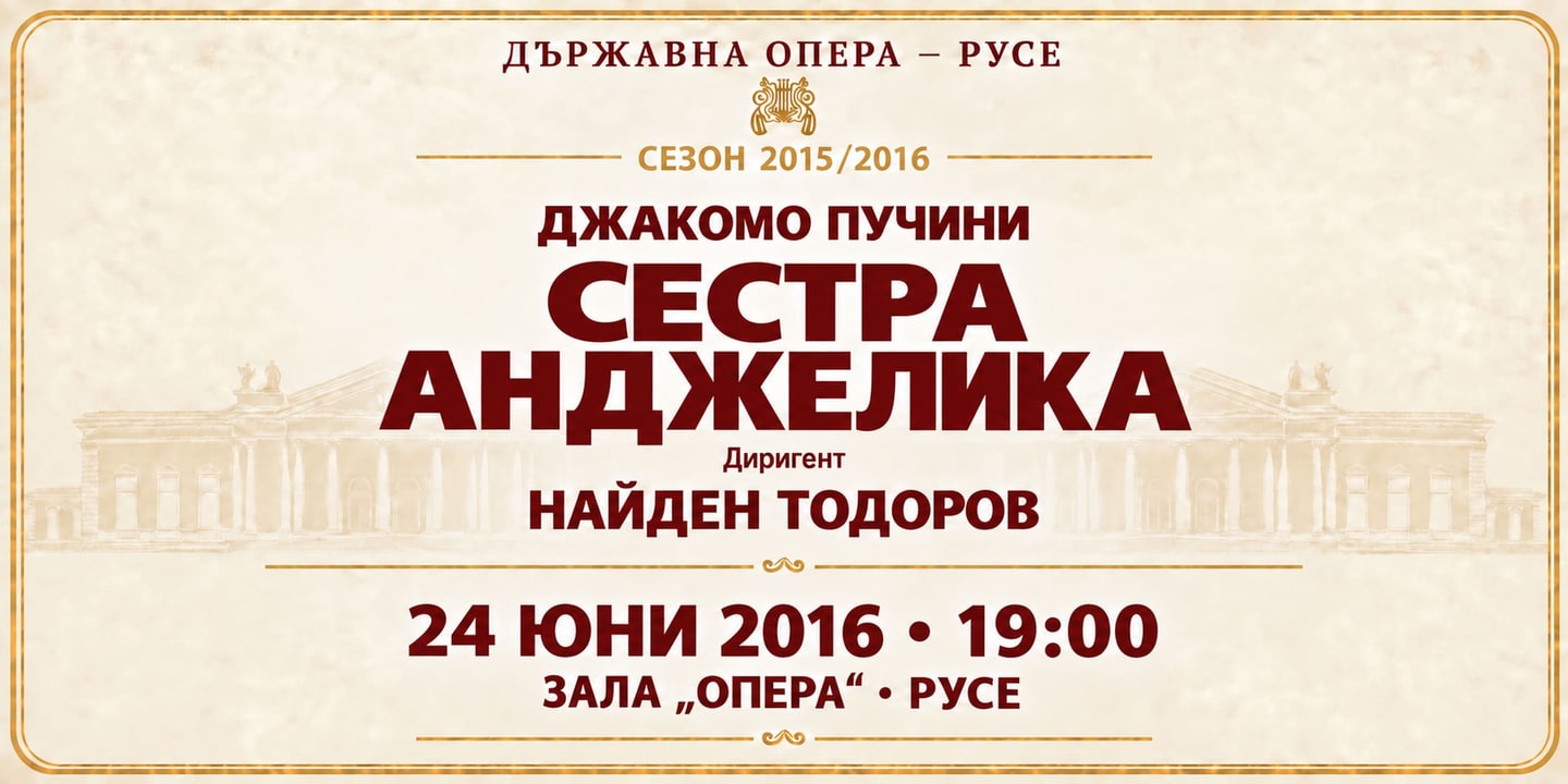 Event banner: Concert with State Opera Rousse (24.06.2016)