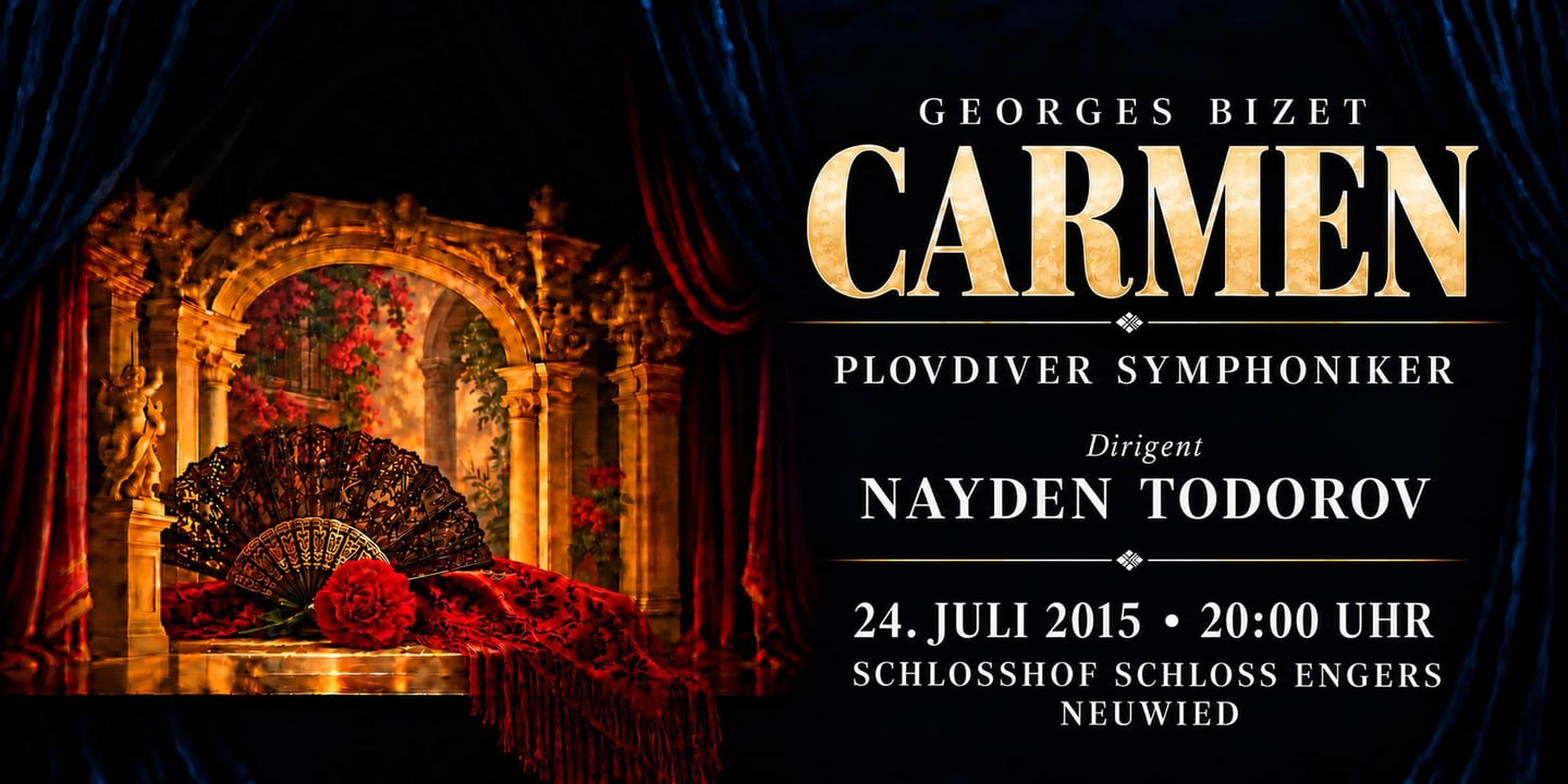 Event banner: Carmen by Bizet (24.07.2015)