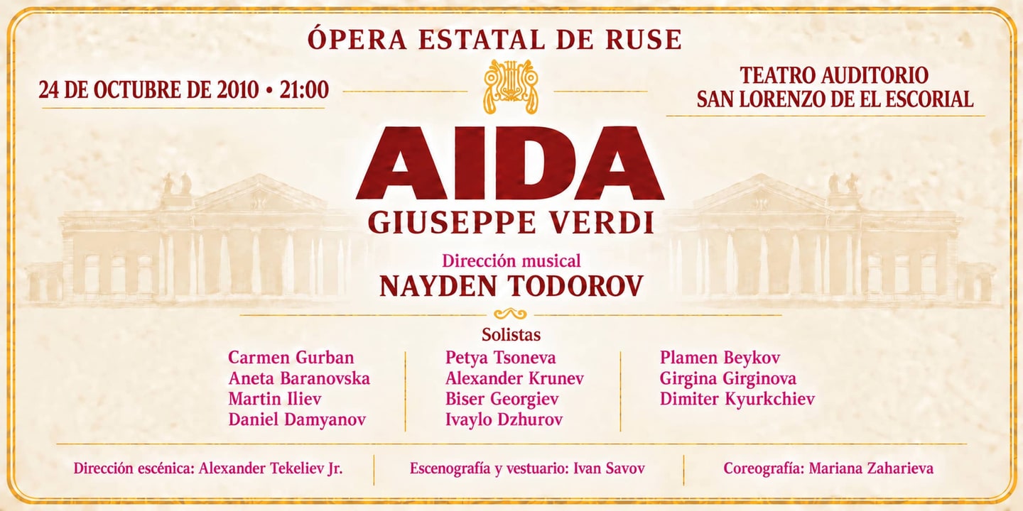 Event banner: Aida (24.10.2010)