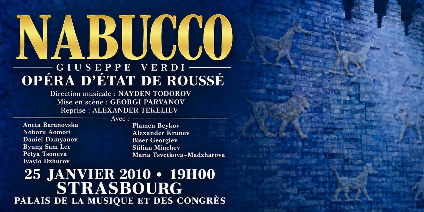 Event banner: Nabucco (25.01.2010)