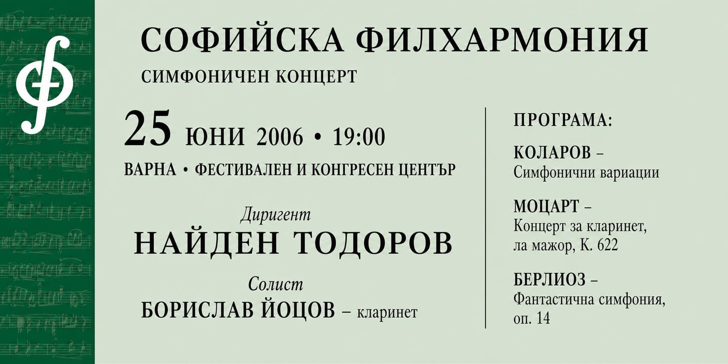 Event banner: Borislav Yotsov & Nayden Todorov (25.06.2006)