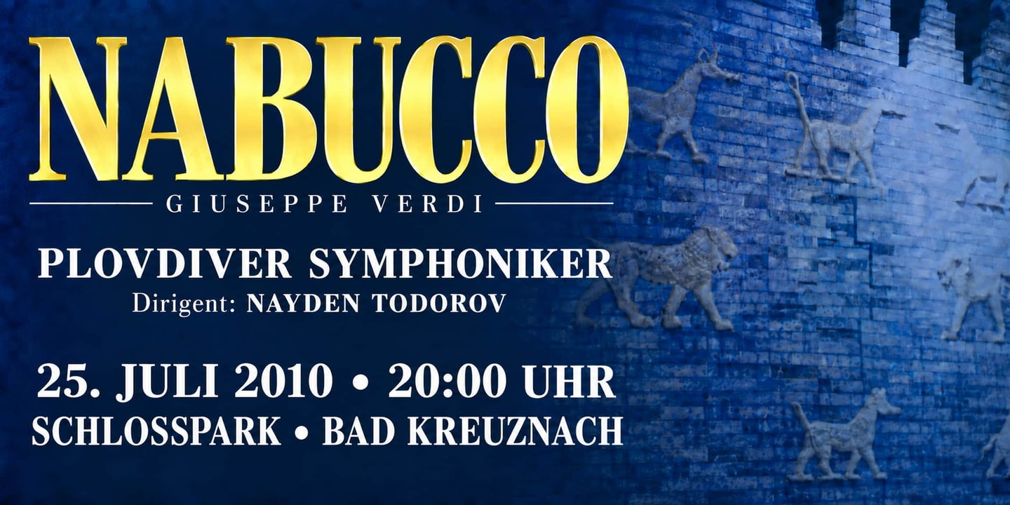 Event banner: Nabucco (25.07.2010)
