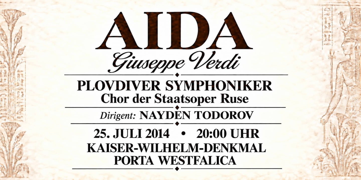 Event banner: Aida (25.07.2014)