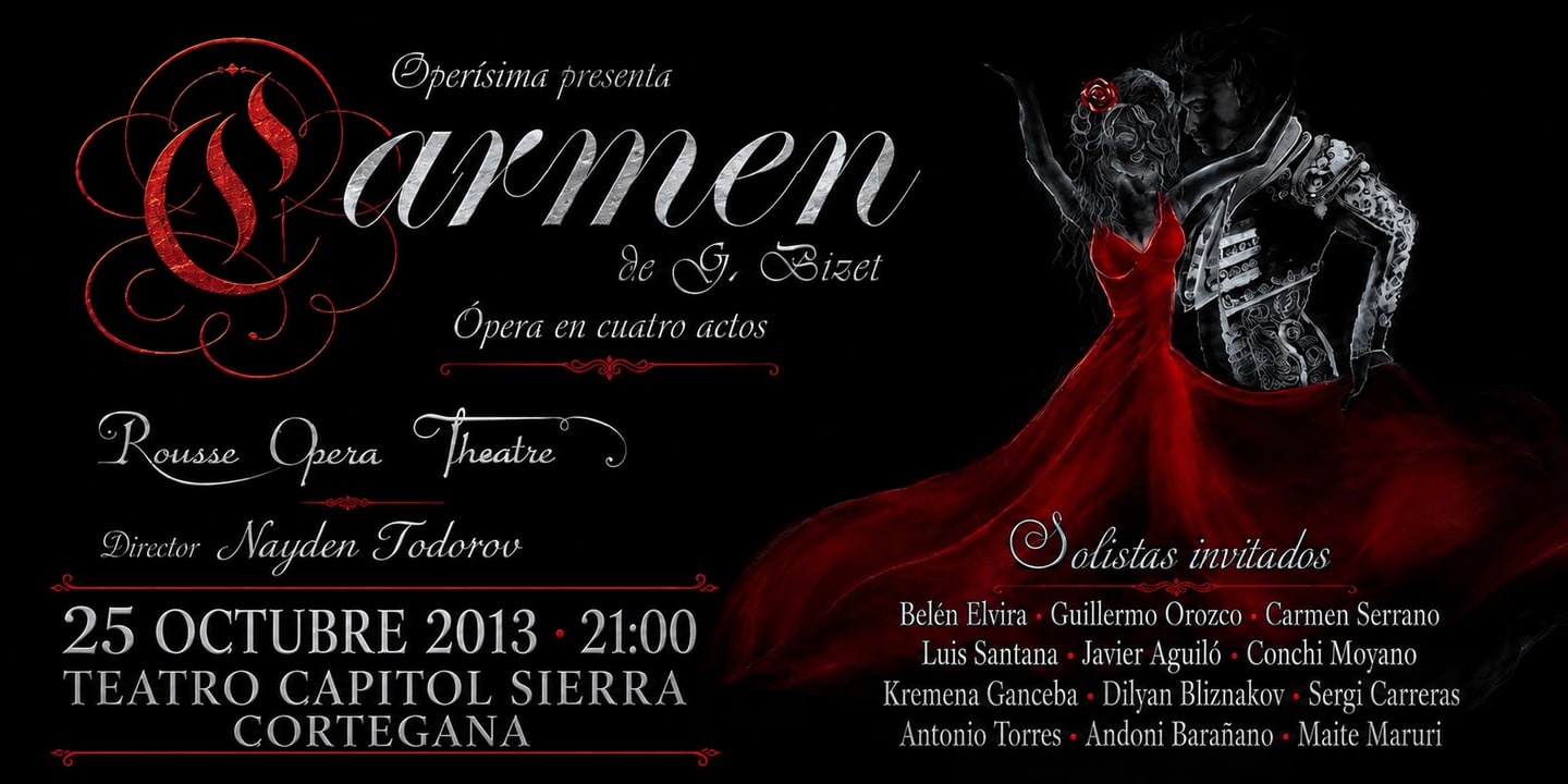Event banner: Carmen (25.10.2013)
