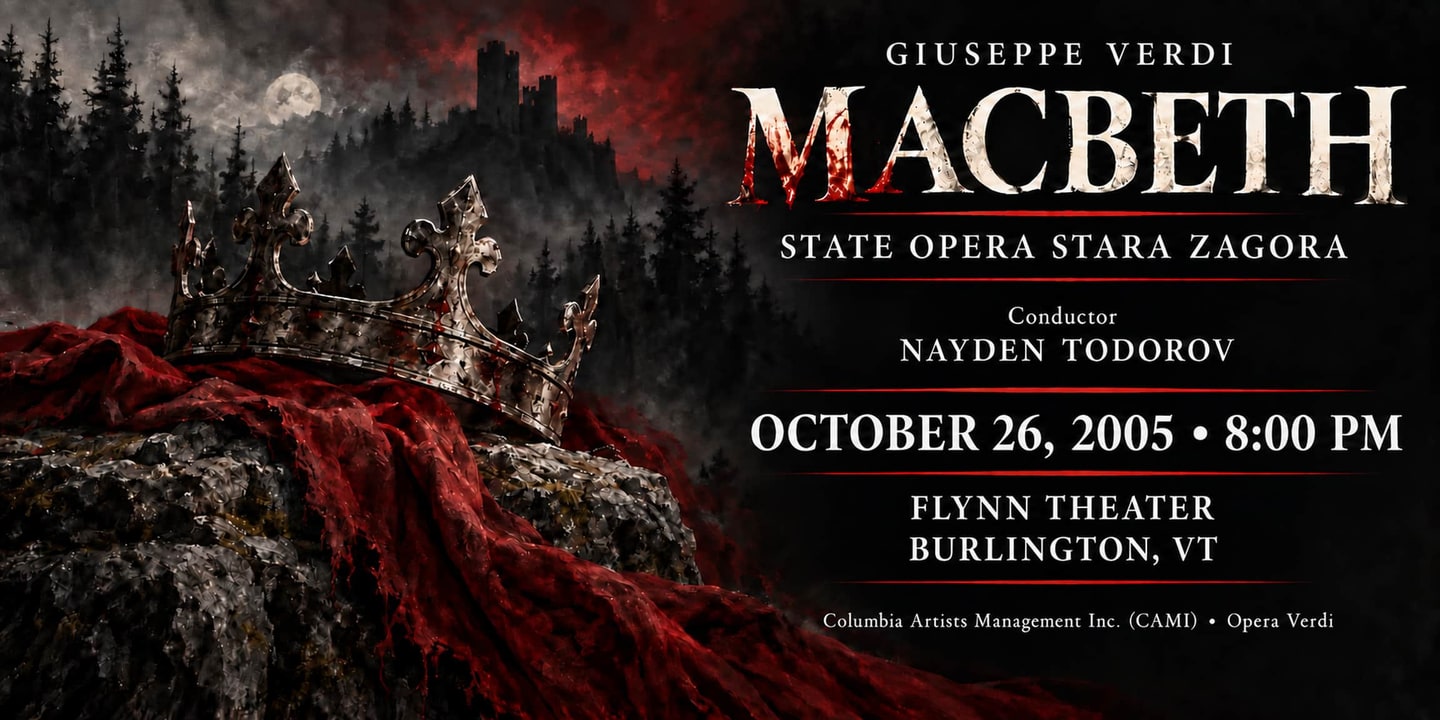 Event banner: Macbeth (26.10.2005)