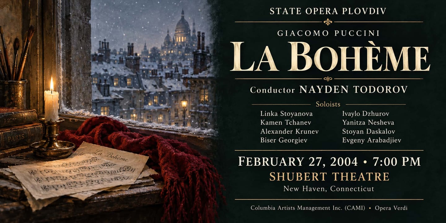 Event banner: La bohème (27.02.2004)