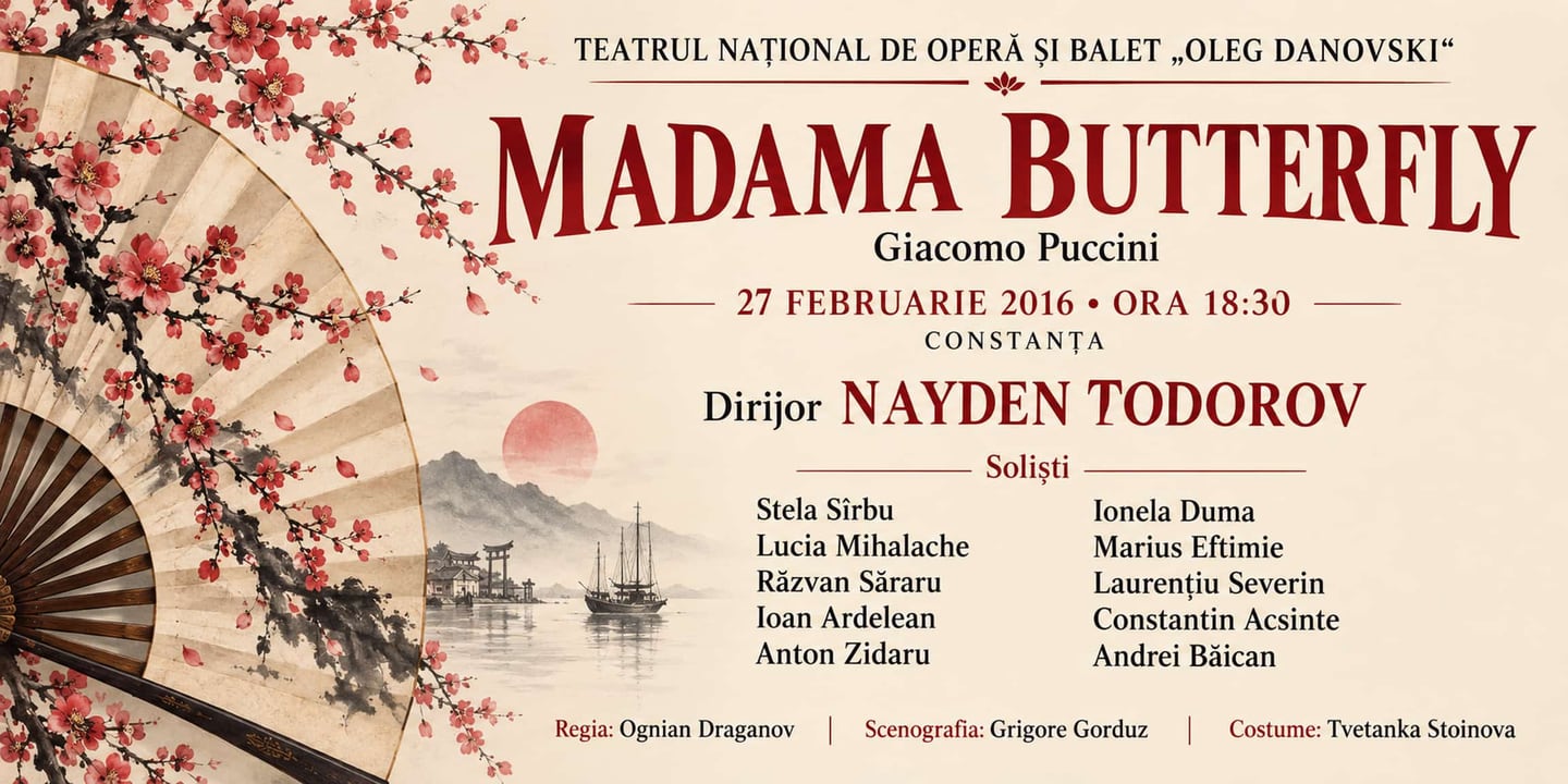 Event banner: Madama Butterfly (27.02.2016)