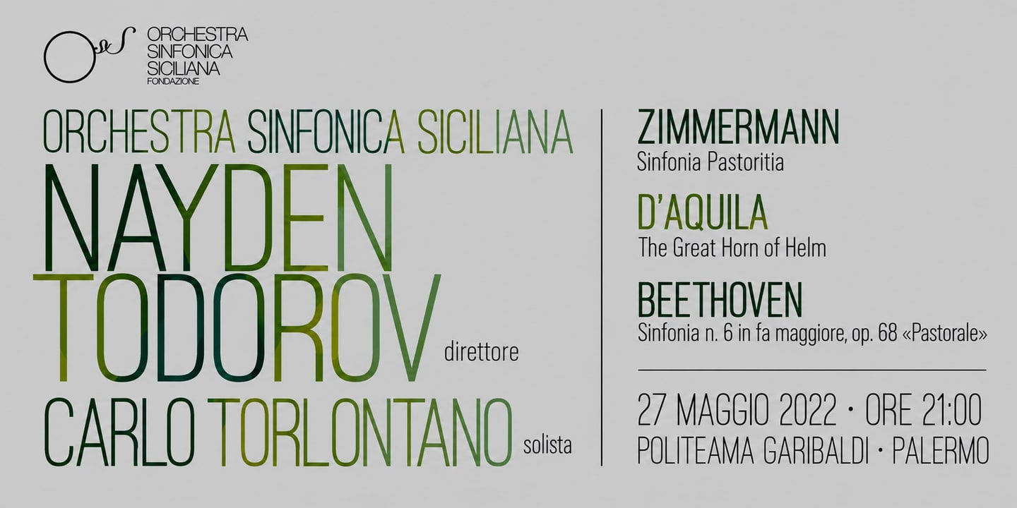 Event banner: Zimmermann, D'Aquila & Beethoven (27.05.2022)
