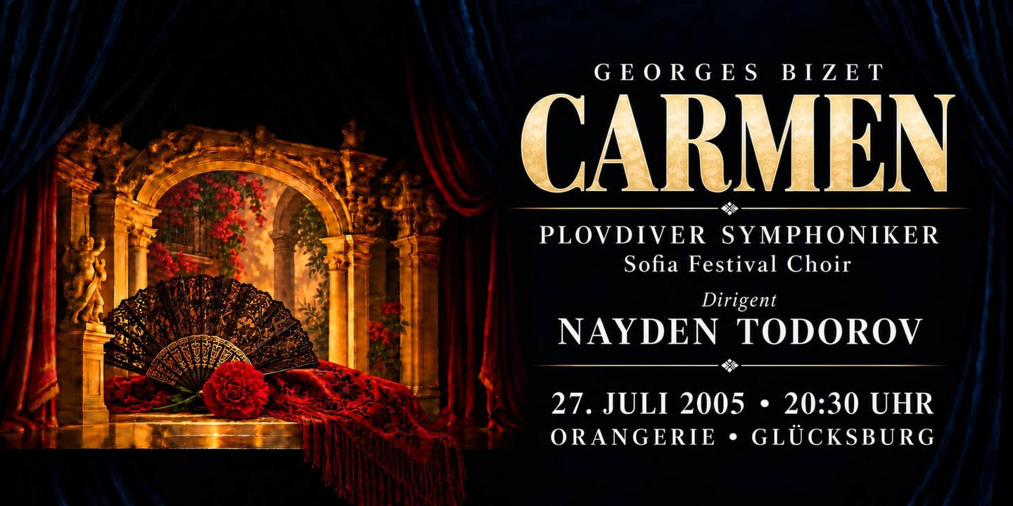 Event banner: Carmen by Bizet (27.07.2005)