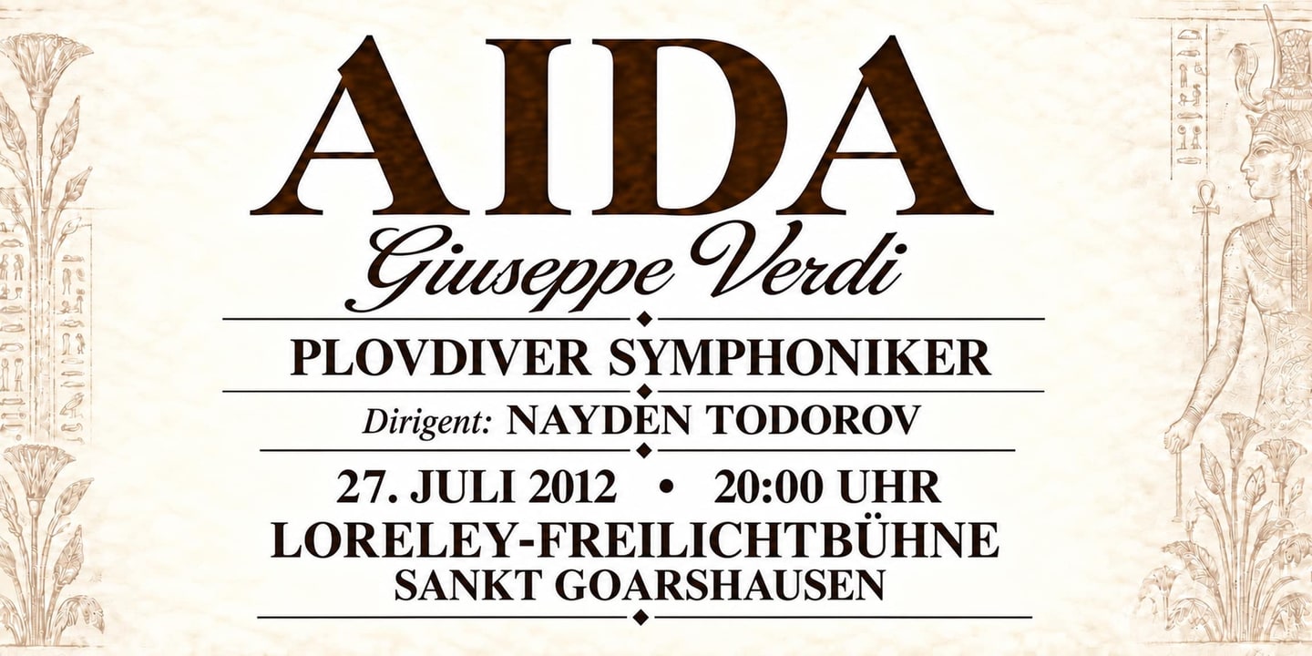 Event banner: Aida (27.07.2012)