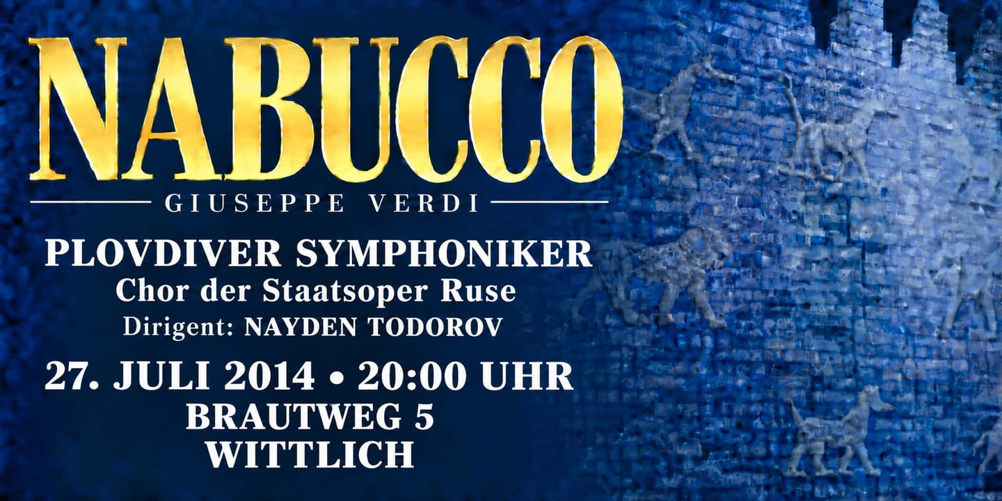 Event banner: Nabucco (27.07.2014)