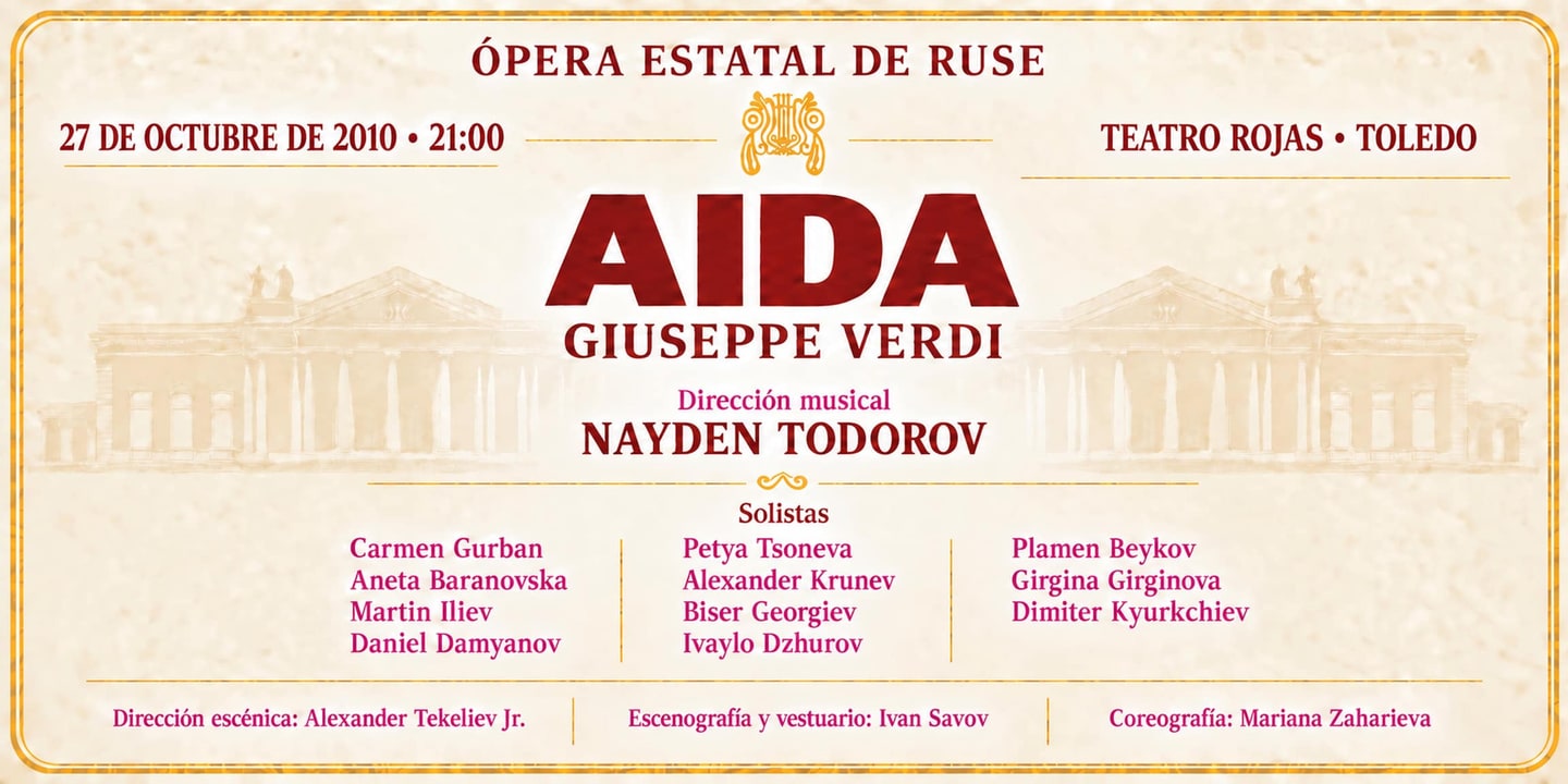 Event banner: Aida (27.10.2010)