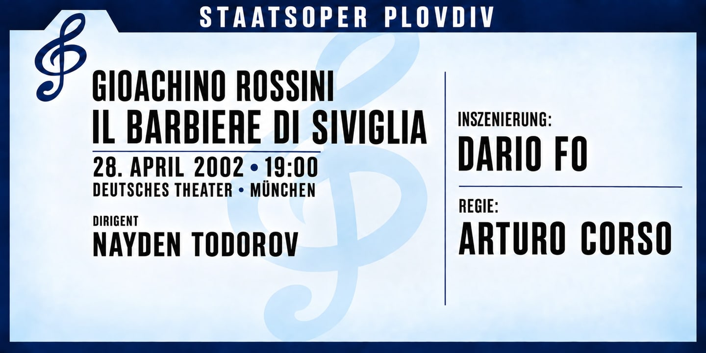 Event banner: Concert with State Opera Plovdiv (28.04.2002)