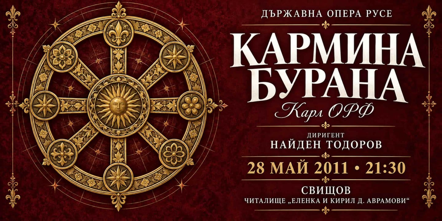Event banner: Carmina Burana (28.05.2011)
