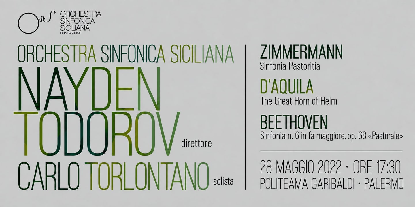 Event banner: Zimmermann, D'Aquila & Beethoven (28.05.2022)