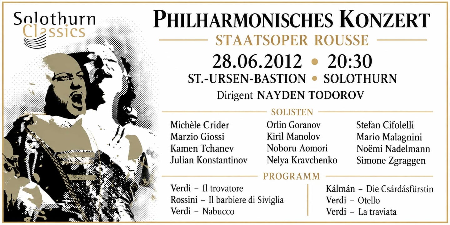 Event banner: Philharmonic concert (28.06.2012)