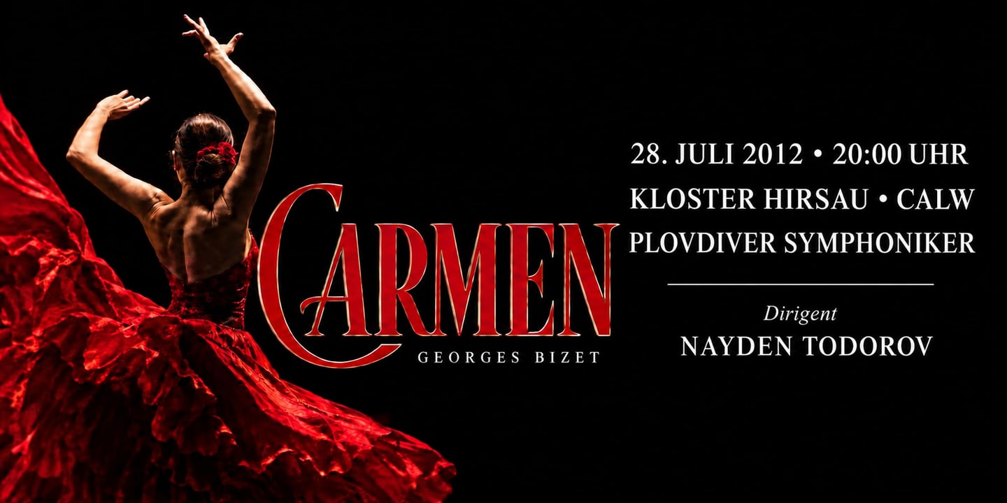 Event banner: Carmen (28.07.2012)
