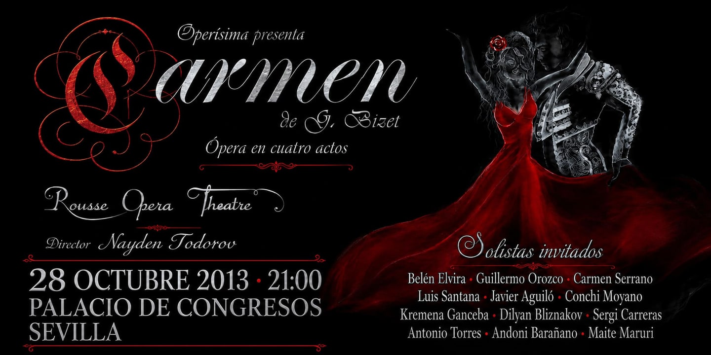 Event banner: Carmen (28.10.2013)