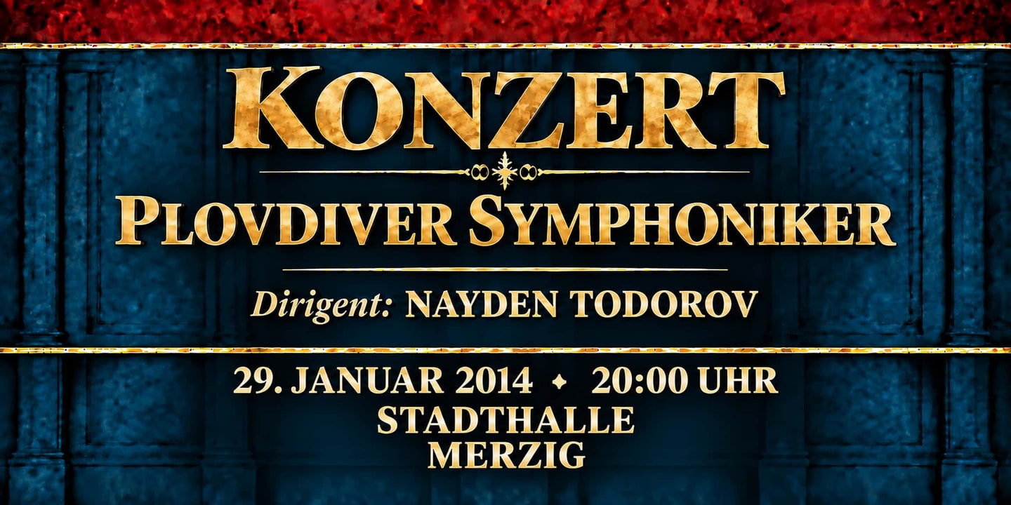 Event banner: Philharmonic concert (29.01.2014)