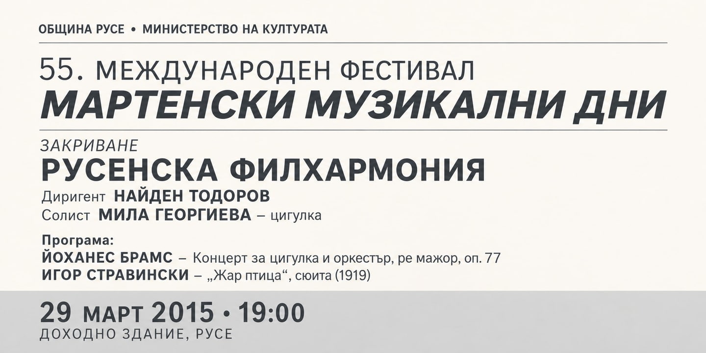Event banner: Concert (29.03.2015)