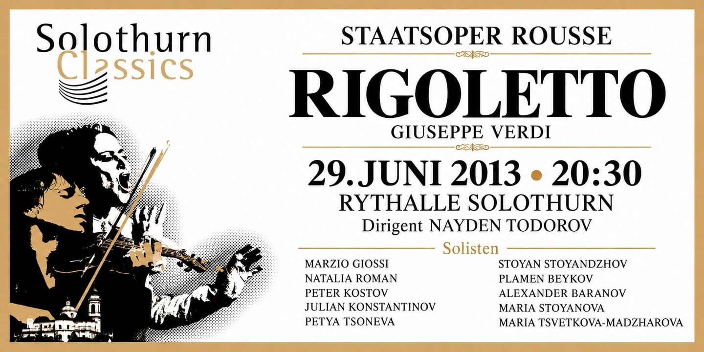 Event banner: Rigoletto (29.06.2013)
