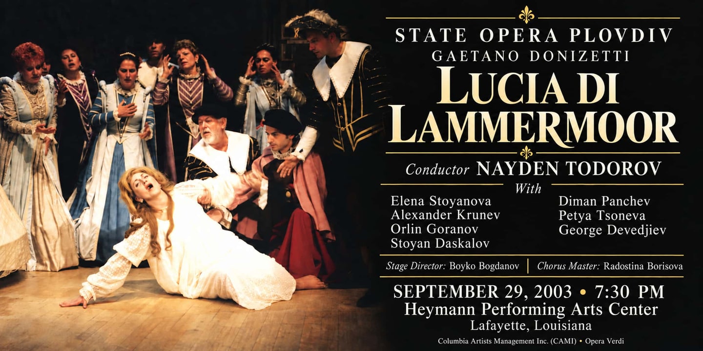Event banner: Lucia di Lammermoor (29.09.2003)