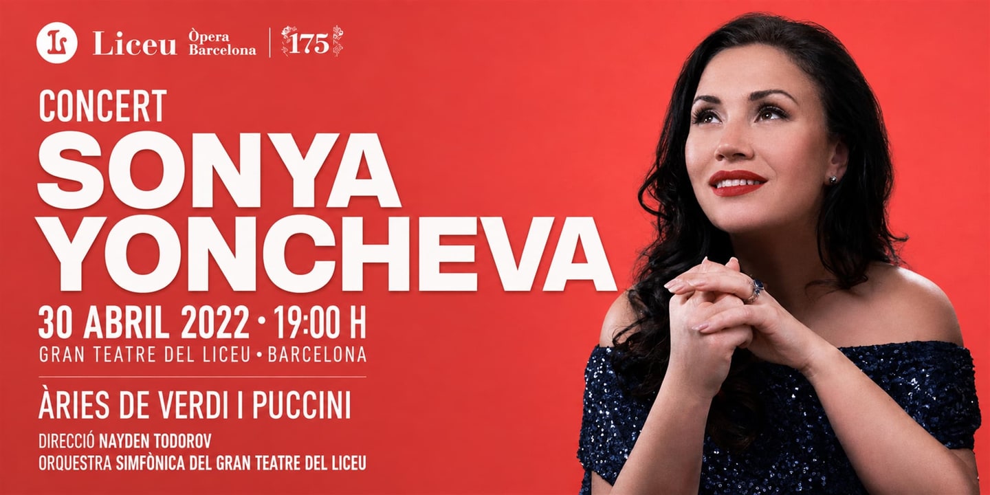 Event banner: Sonya Yoncheva – La Força del Liceu (30.04.2022)
