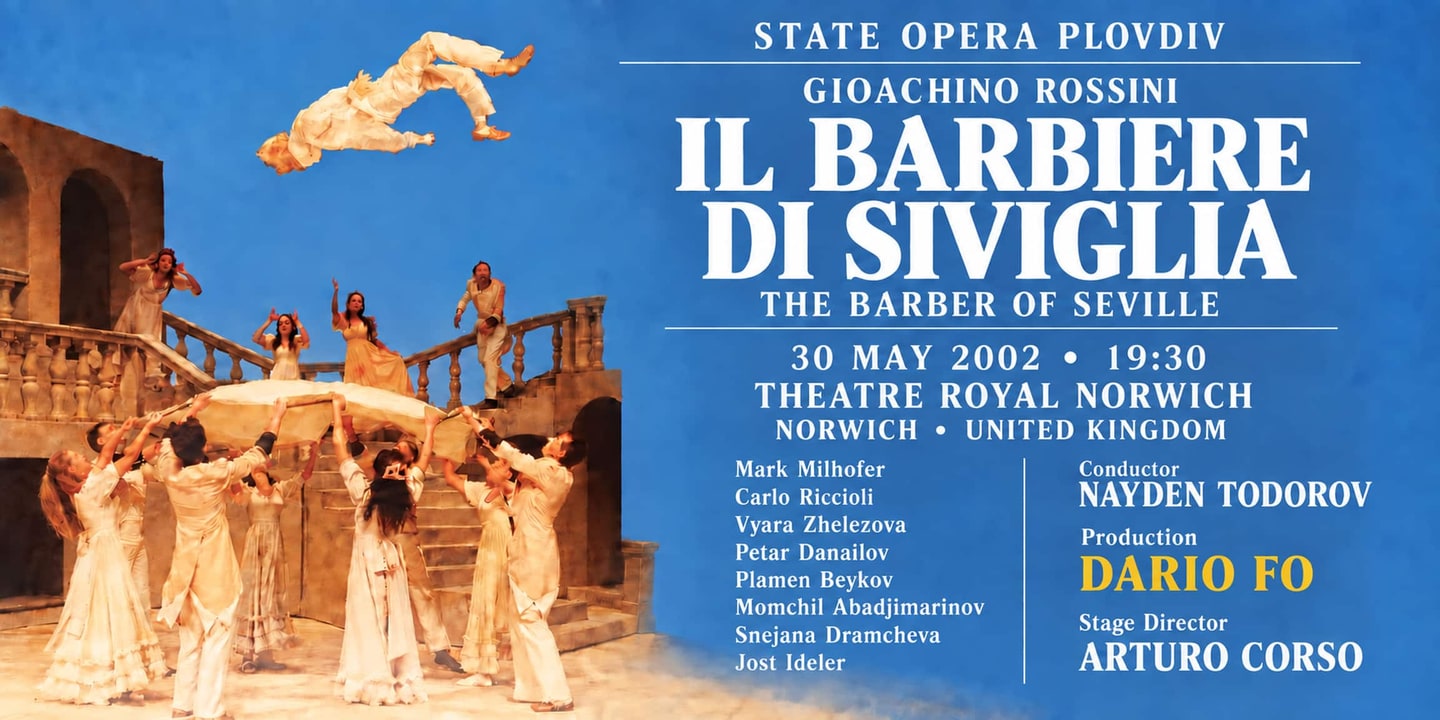 Event banner: Il barbiere di Siviglia by Rossini (30.05.2002)