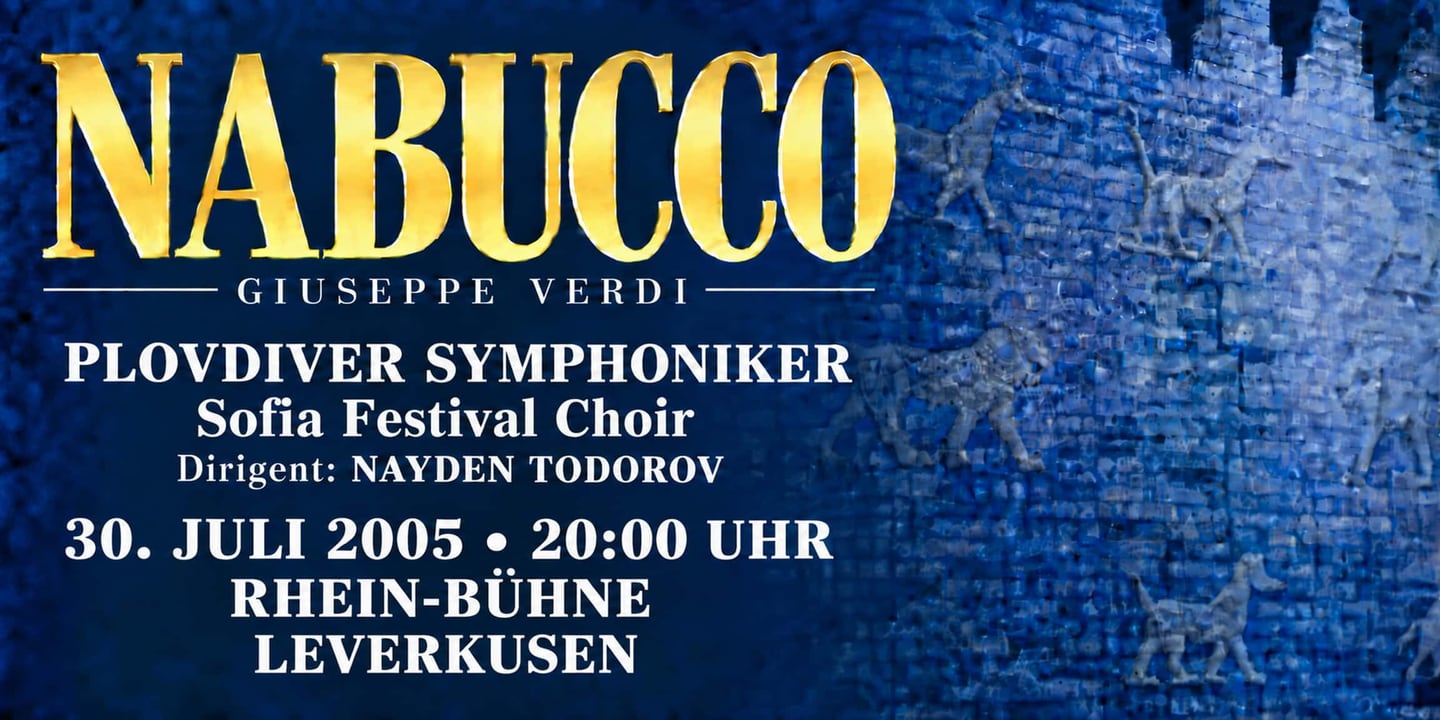 Event banner: Nabucco by Verdi (30.07.2005)