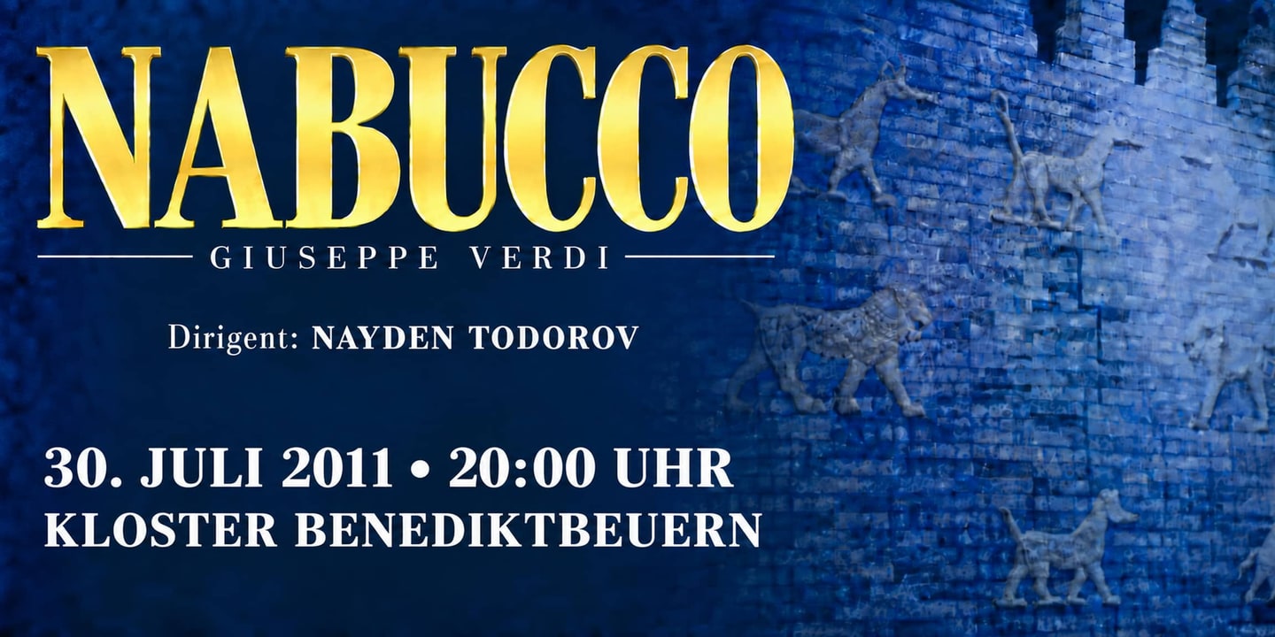Event banner: Nabucco (30.07.2011)