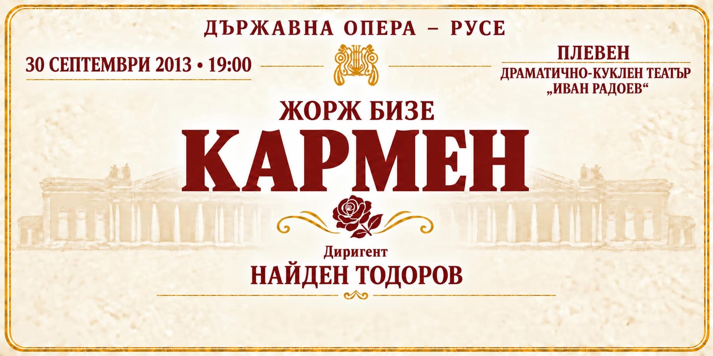 Event banner: Carmen (30.09.2013)