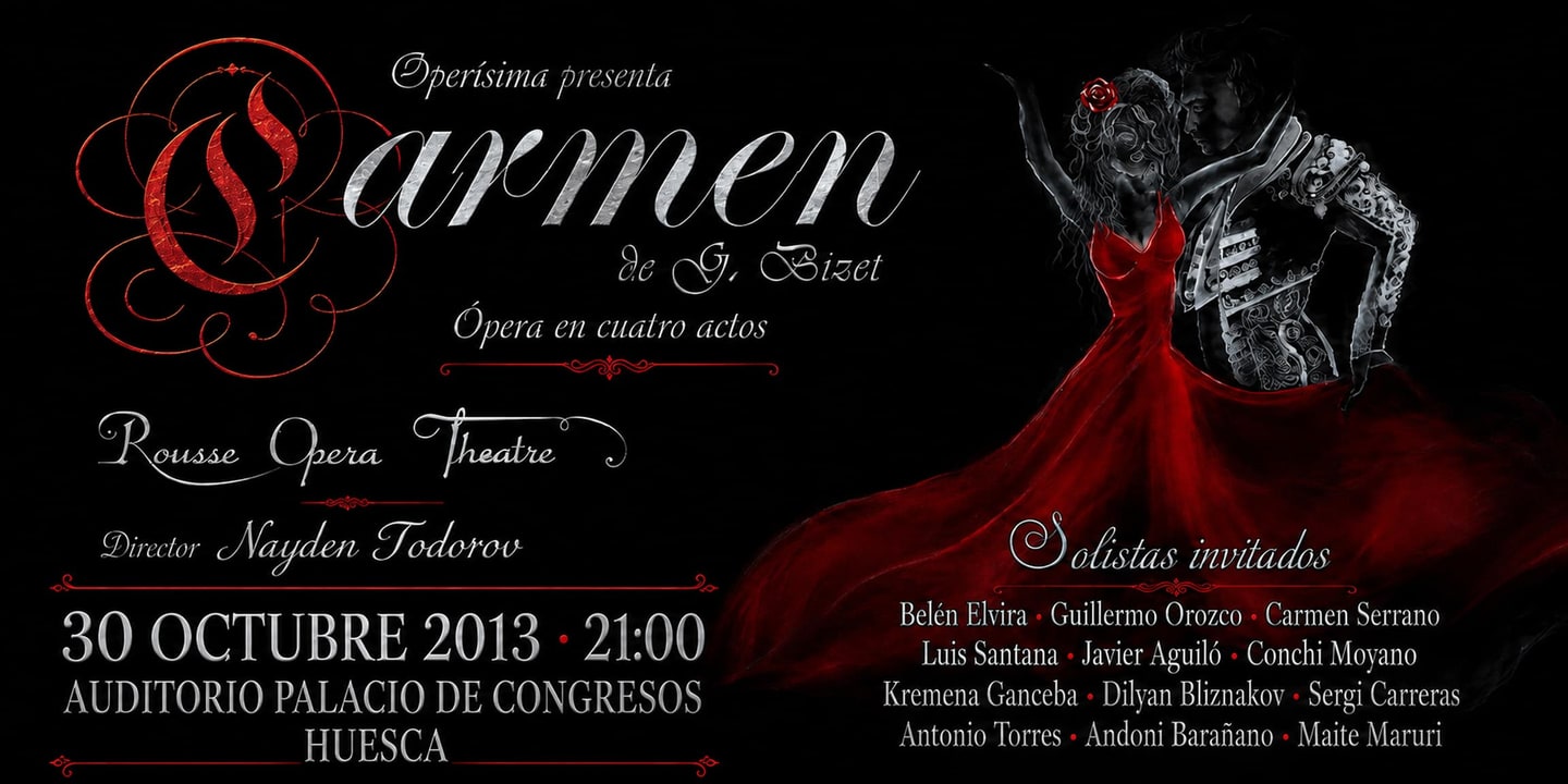 Event banner: Carmen (30.10.2013)