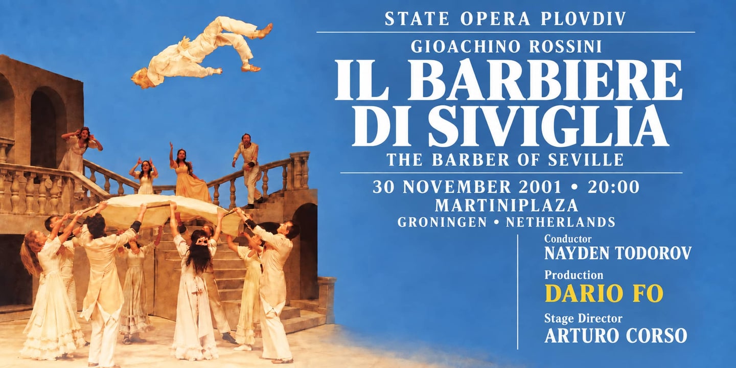 Event banner: Il barbiere di Siviglia (30.11.2001)