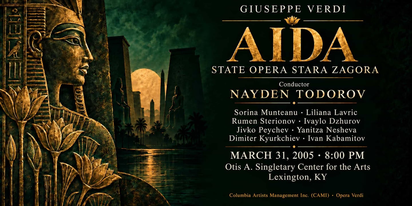 Event banner: Aida (31.03.2005)
