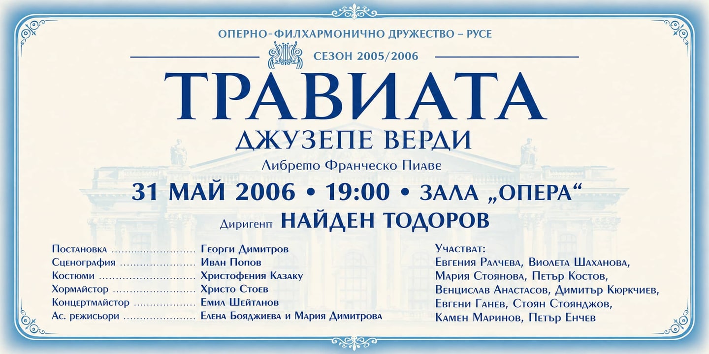 Event banner: La Traviata (31.05.2006)