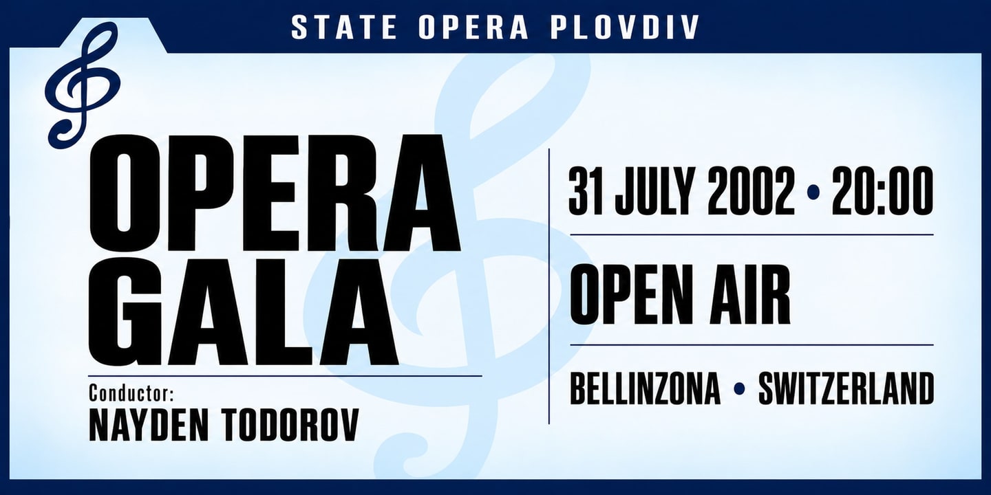 Event banner: Opera Gala (31.07.2002)
