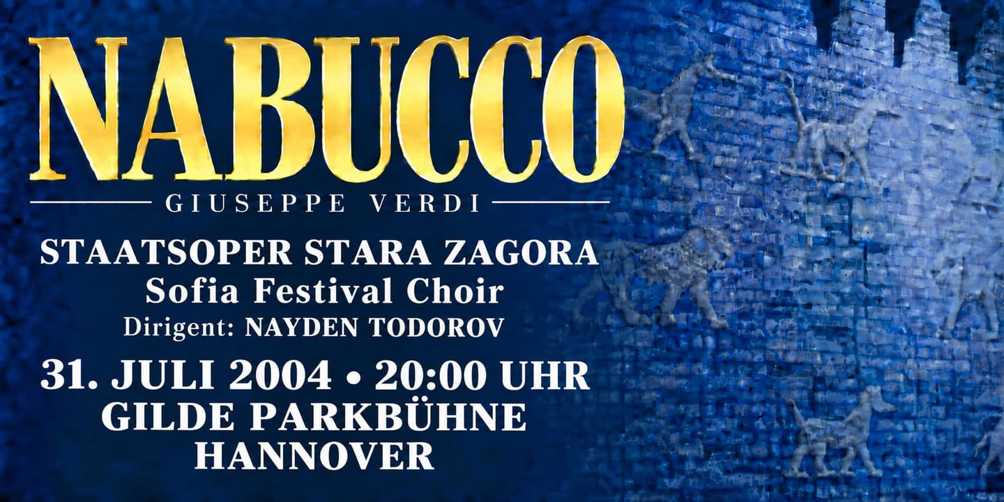 Event banner: Nabucco by Verdi (31.07.2004)