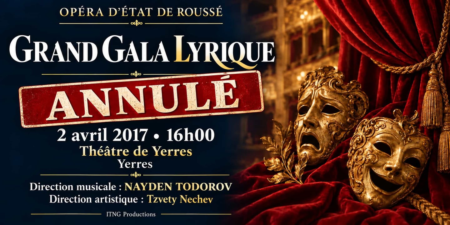 Event banner: CANCELLED: Grand Gala Lyrique (02.04.2017)