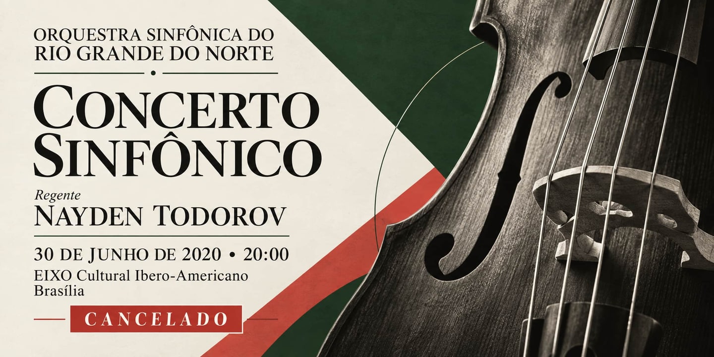 Event banner: Cancelled: Symphony concert (30.06.2020)