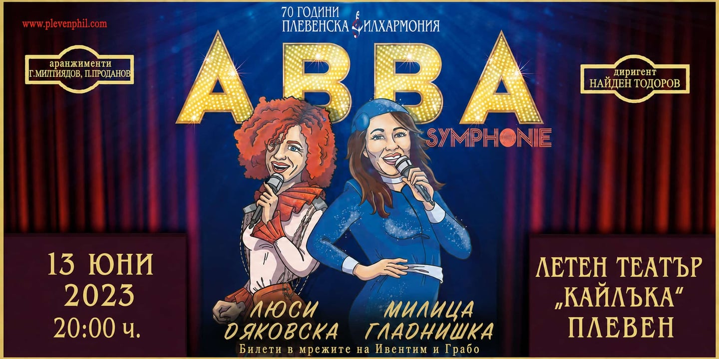 Event banner: POSTPONED: ABBA Symphonie (13.06.2023)