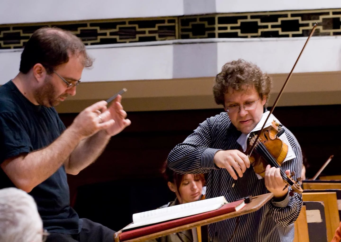 Concert photo: Nayden Todorov & Vesko Eschkenazy (02.10.2008)