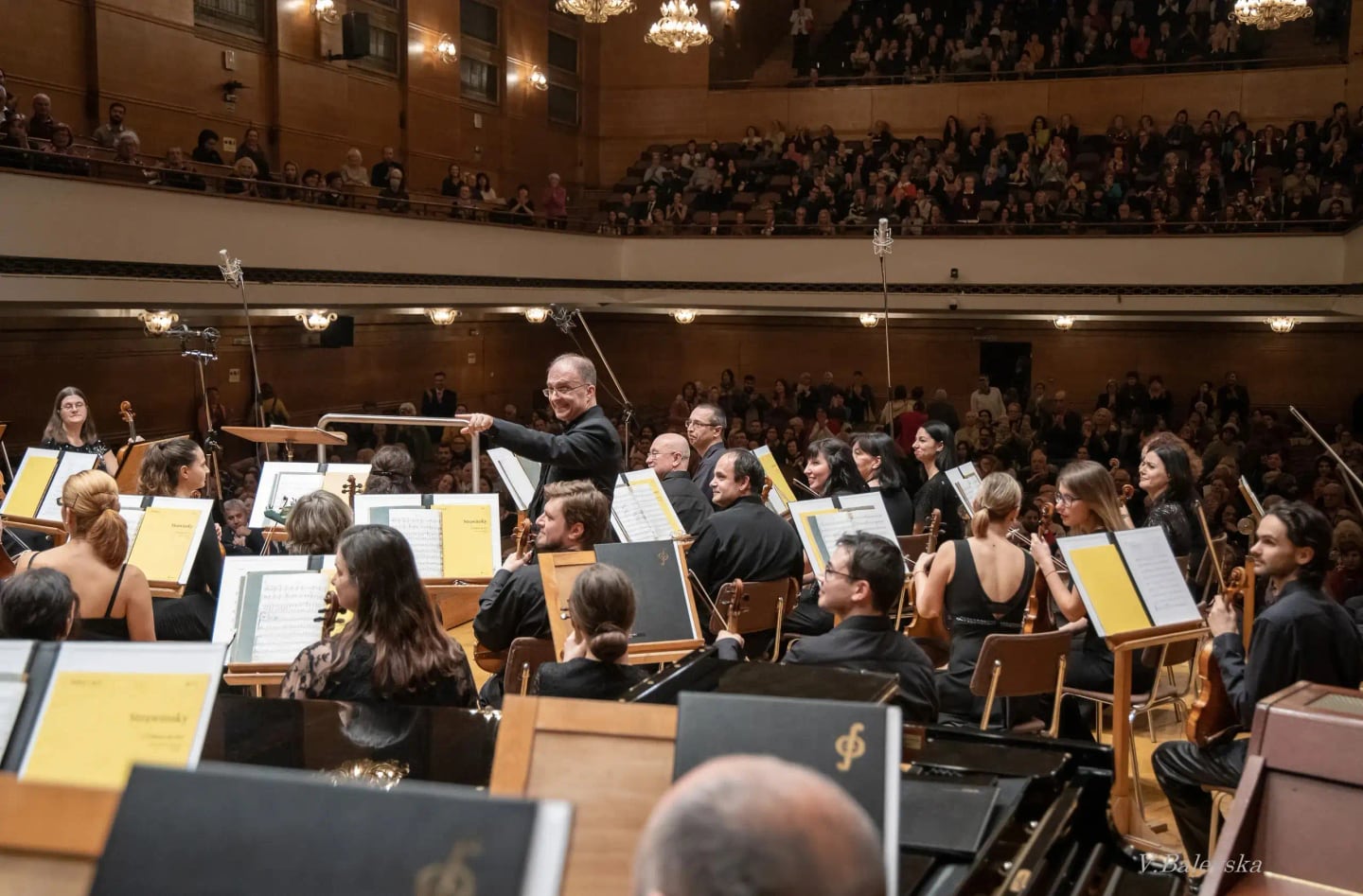 Concert photo: Viktoria Mullova & Nayden Todorov (02.12.2019)