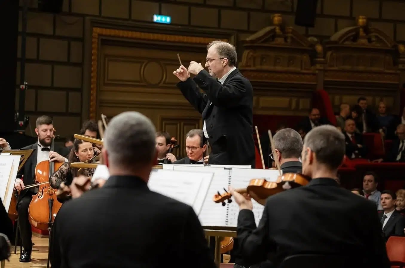 Concert photo: Sofia Philharmonic & Nayden Todorov visiting Bucharest (03.03.2025)