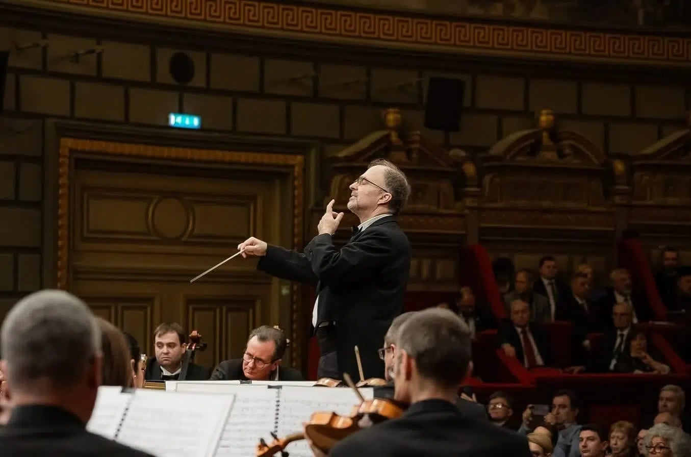 Concert photo: Sofia Philharmonic & Nayden Todorov visiting Bucharest (03.03.2025)