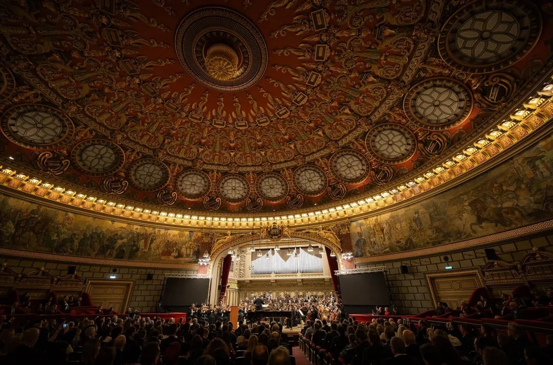 Concert photo: Sofia Philharmonic & Nayden Todorov visiting Bucharest (03.03.2025)