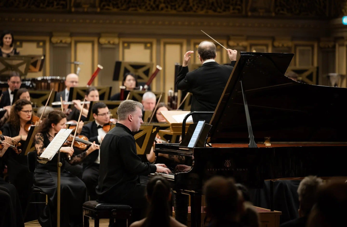 Concert photo: Sofia Philharmonic & Nayden Todorov visiting Bucharest (03.03.2025)