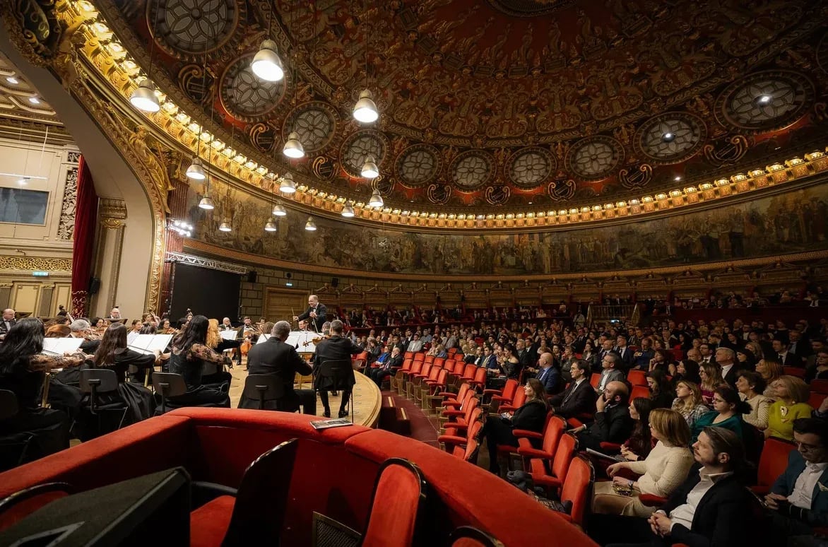 Concert photo: Sofia Philharmonic & Nayden Todorov visiting Bucharest (03.03.2025)